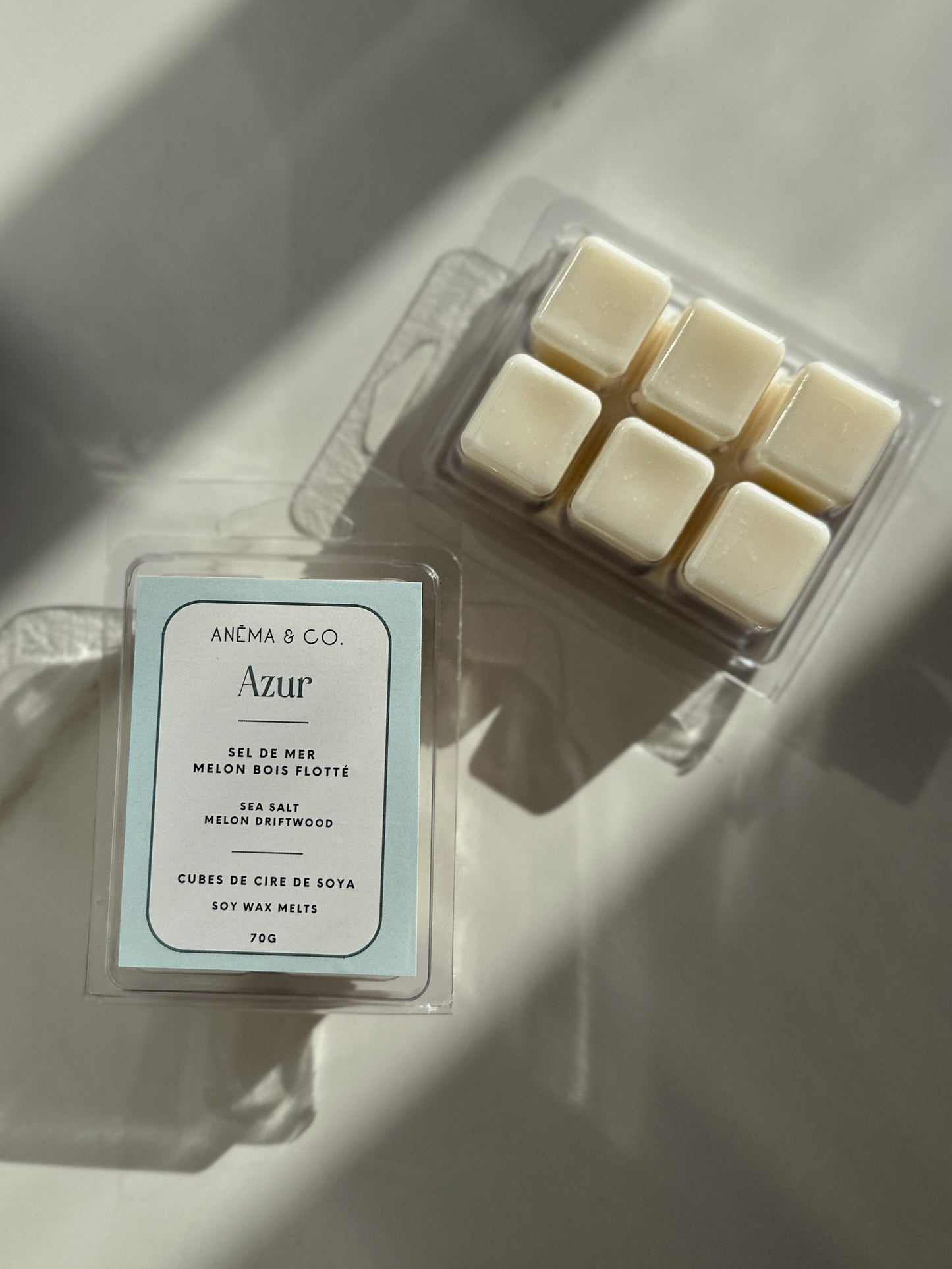 Cubes de cire | Azur