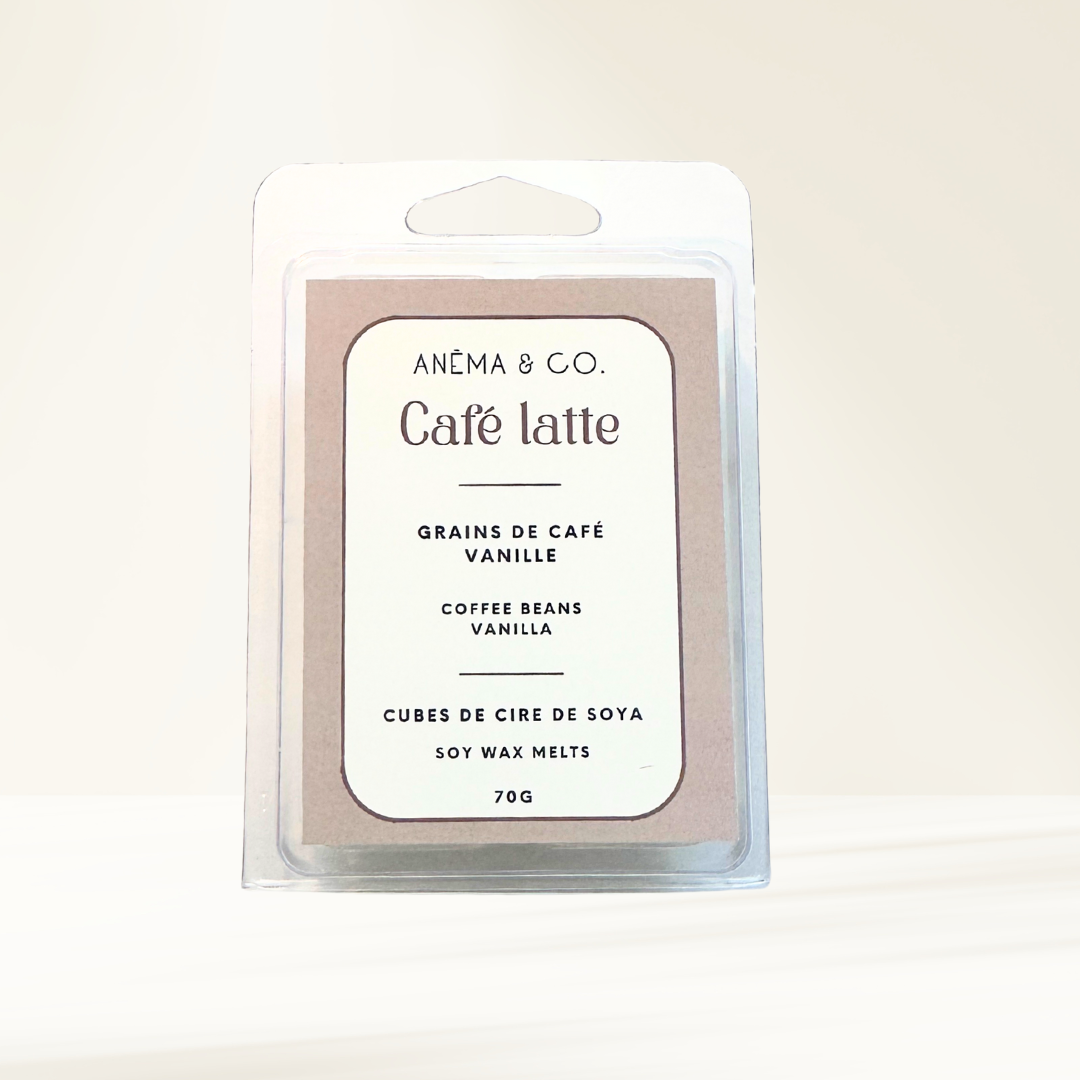 Cubes de cire - Café Latte