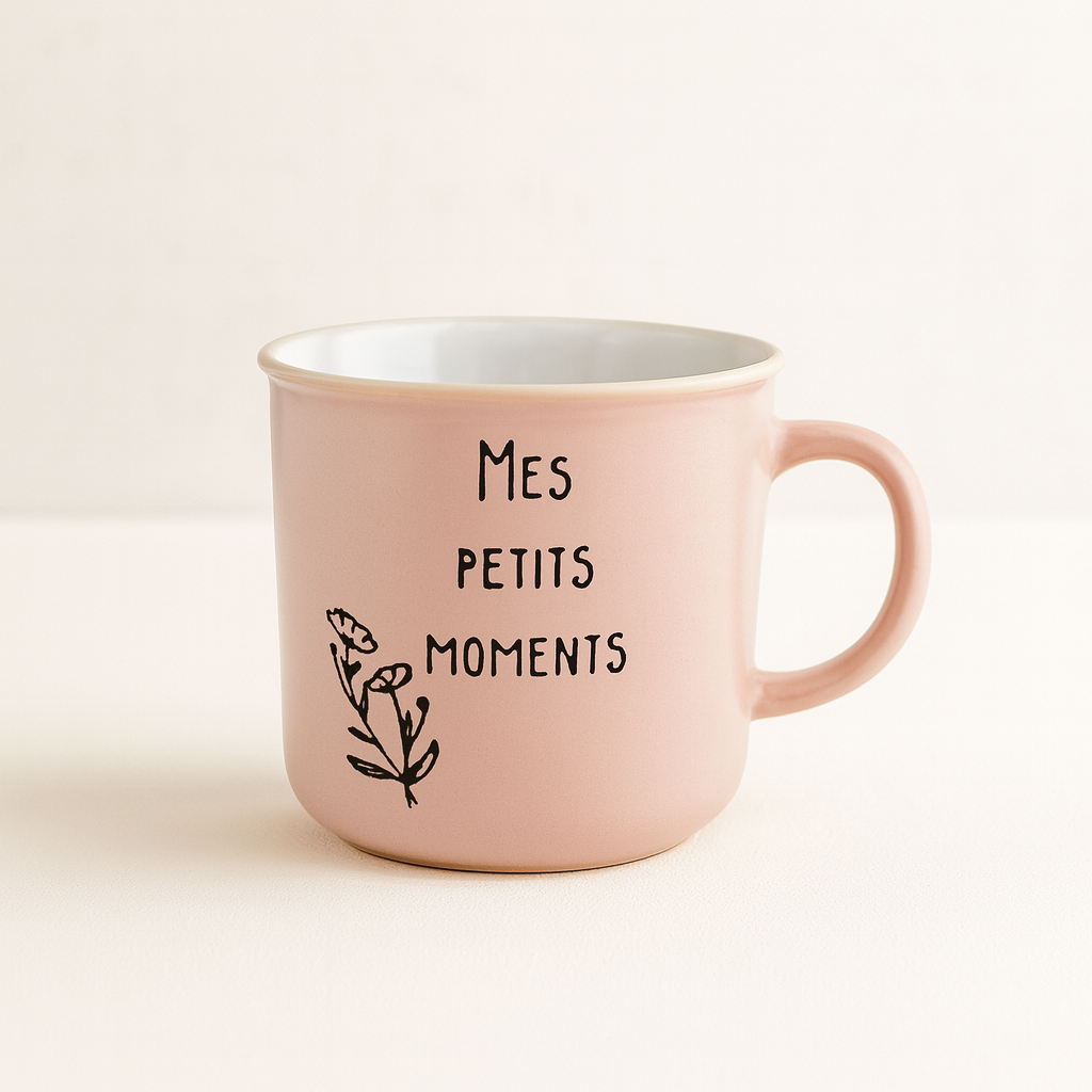Tasse en céramique – Mes petits moments