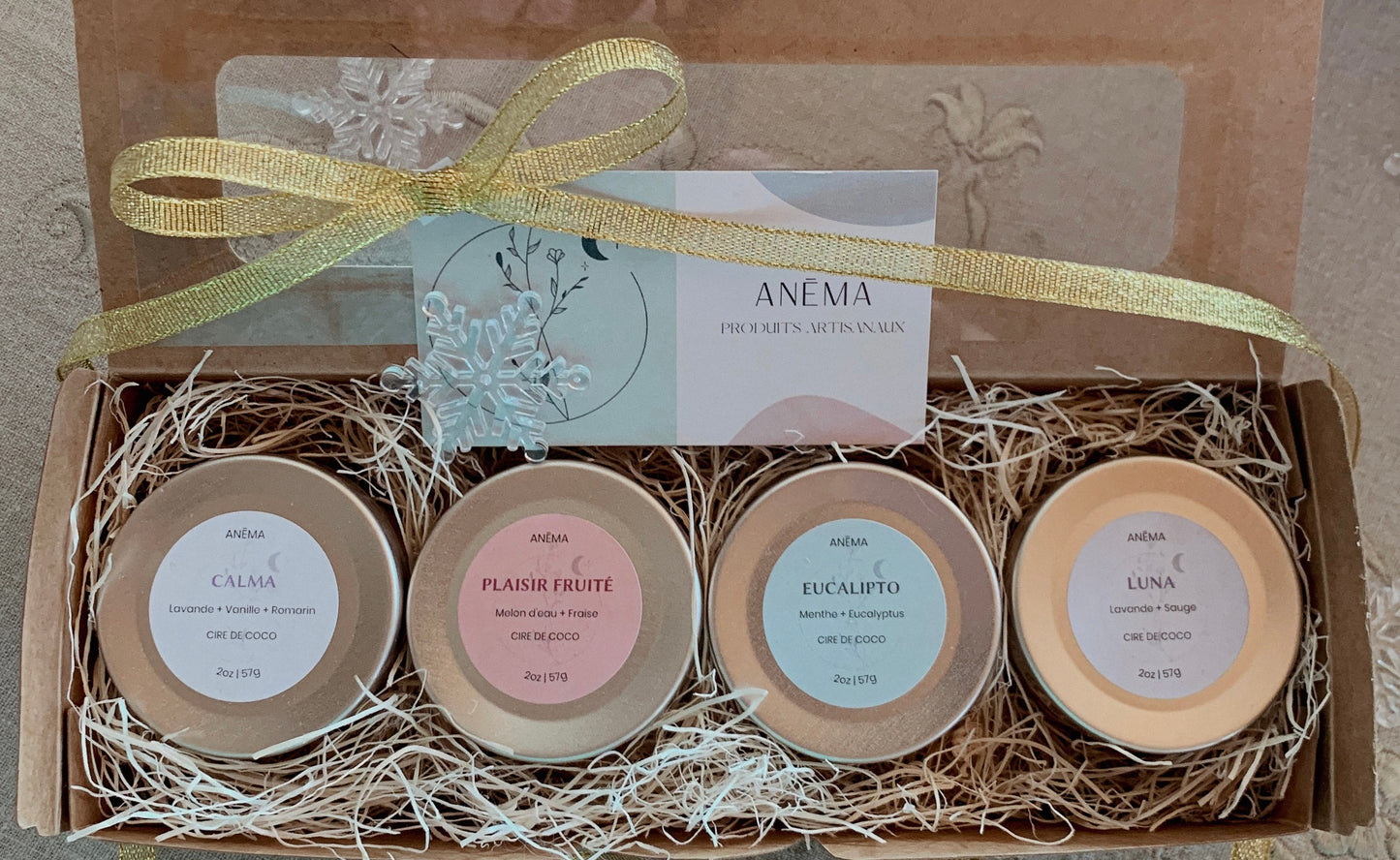 Boîte Cadeau - Petites bougies