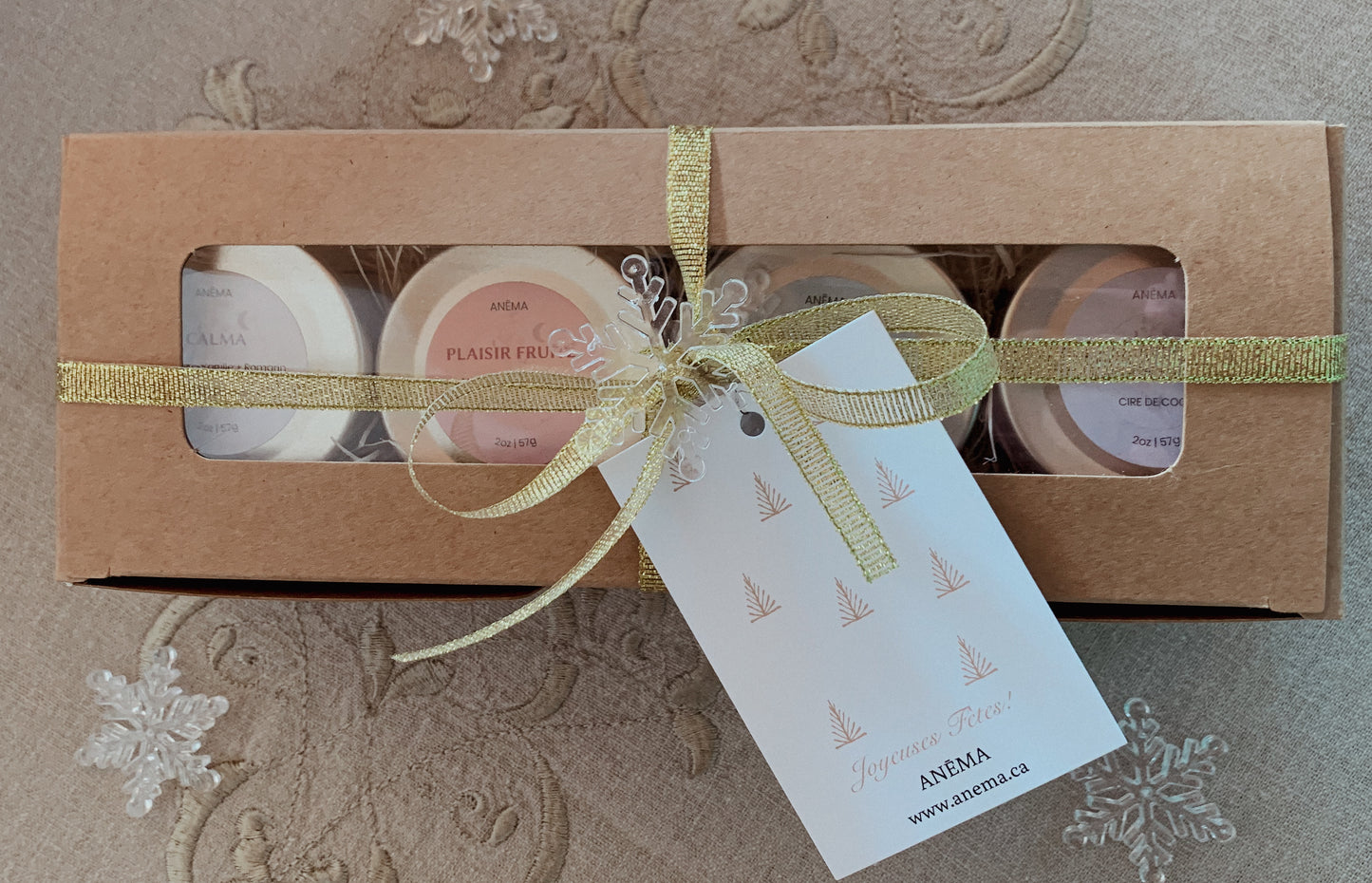 Boîte Cadeau - Petites bougies