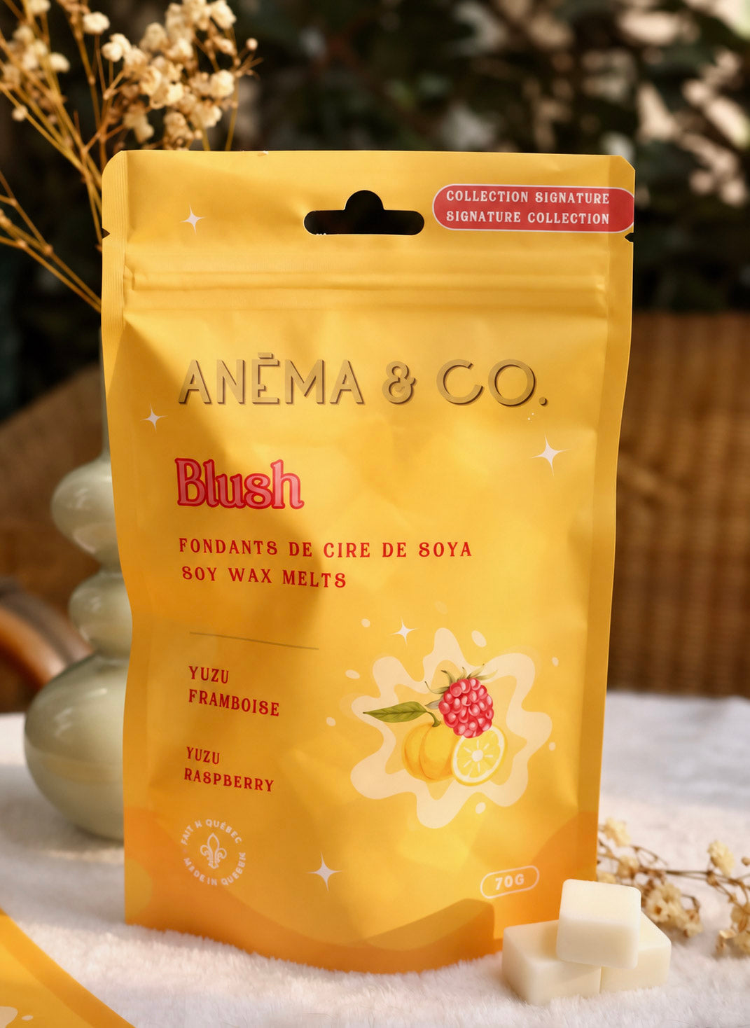 Cubes de cire - Blush