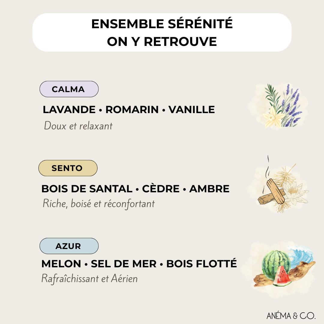 Ensembles - Cubes de cire