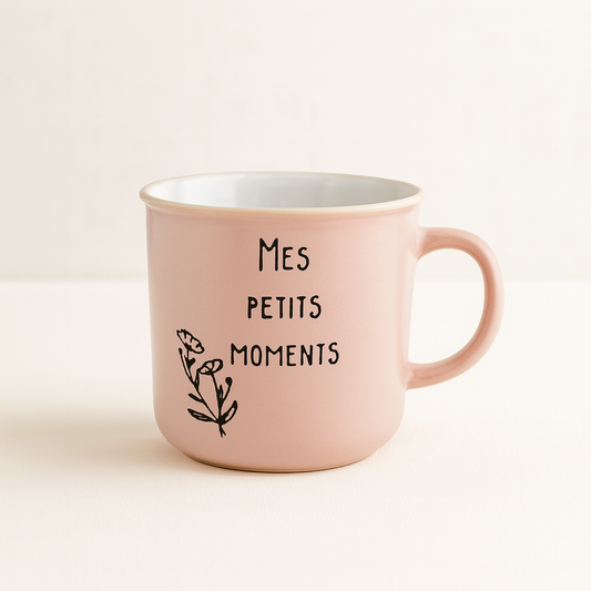 Tasse en céramique – Mes petits moments