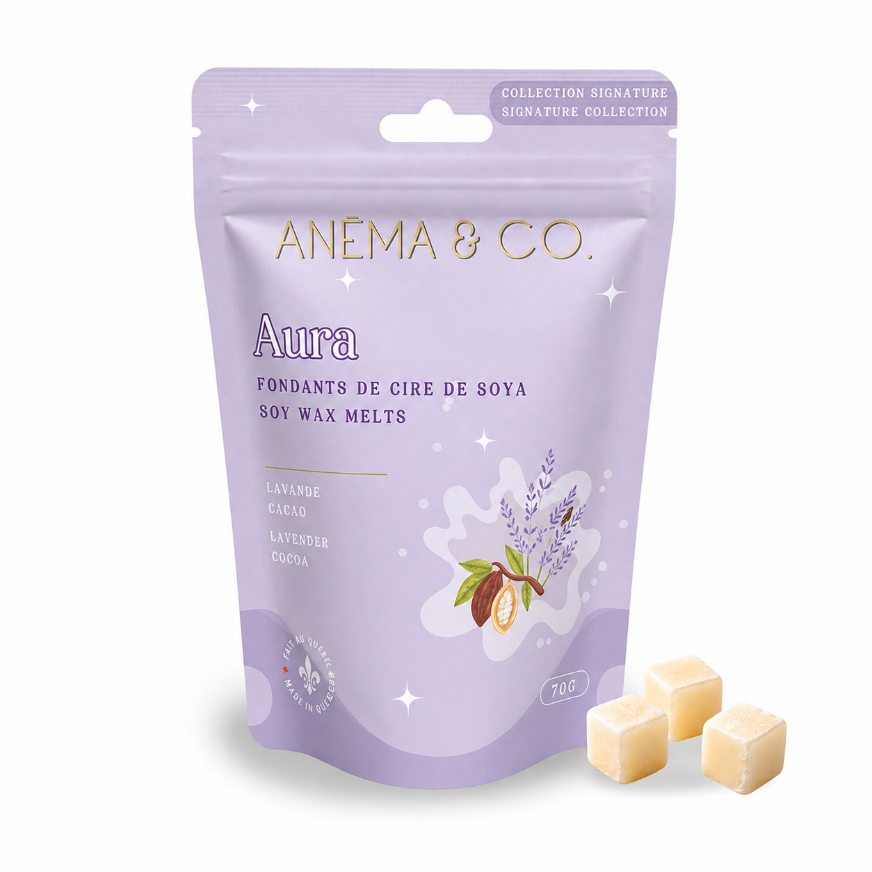 Cubes de cire - Aura