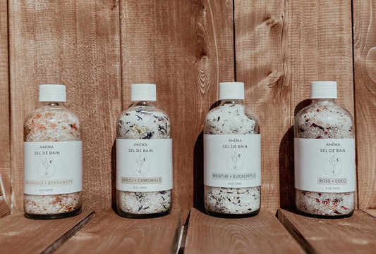Sels de bain - Bouteilles