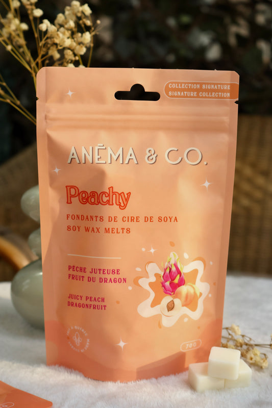 Cubes de cire - Peachy