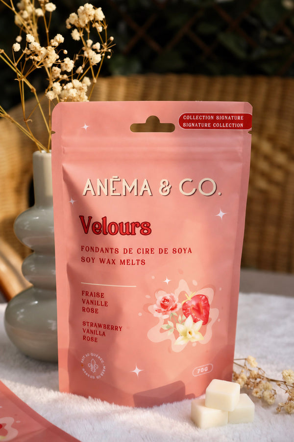 Cubes de cire - Velours