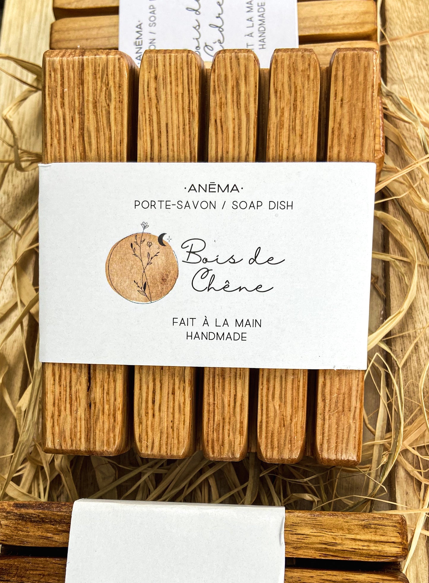 Porte-savon en bois